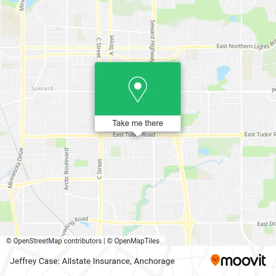 Jeffrey Case: Allstate Insurance map