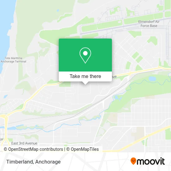 Timberland map