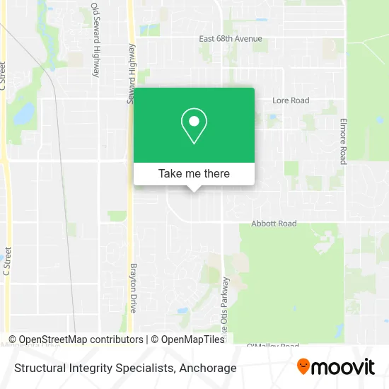 Structural Integrity Specialists map