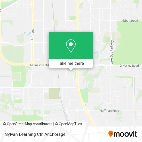 Sylvan Learning Ctr map