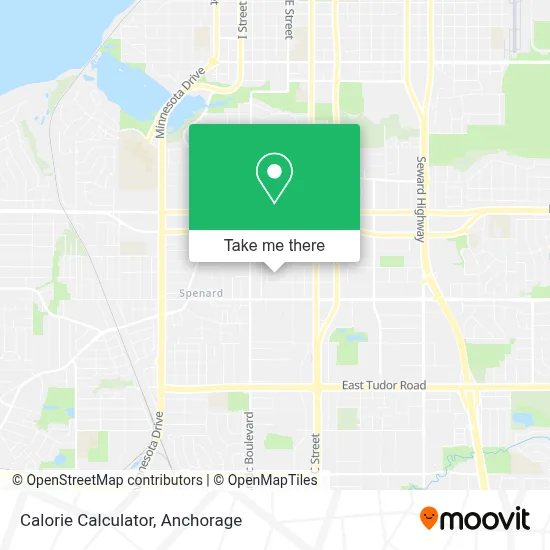 Calorie Calculator map