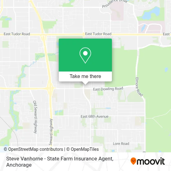 Steve Vanhorne - State Farm Insurance Agent map