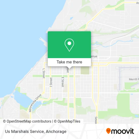 Us Marshals Service map