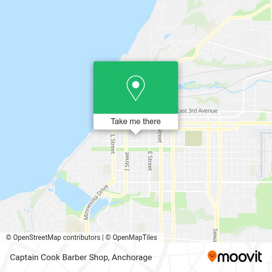 Captain Cook Barber Shop map