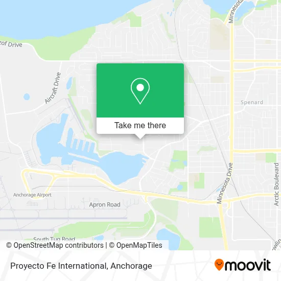 Proyecto Fe International map
