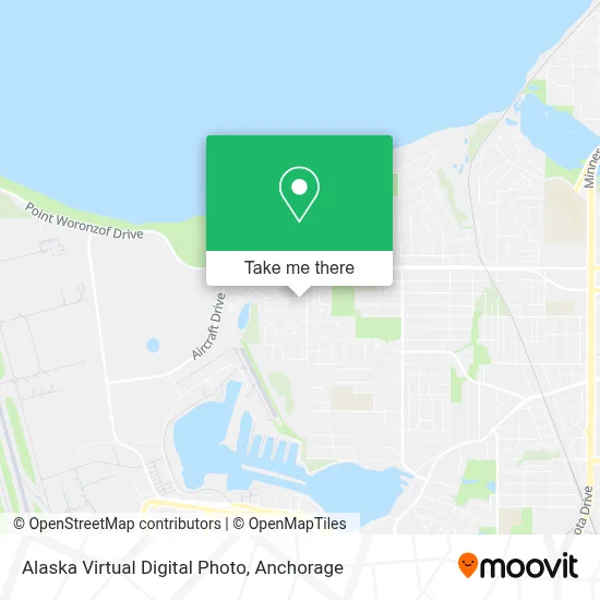 Alaska Virtual Digital Photo map