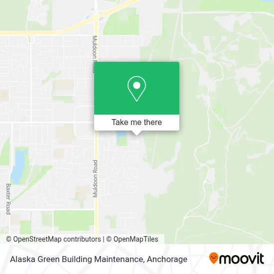 Alaska Green Building Maintenance map