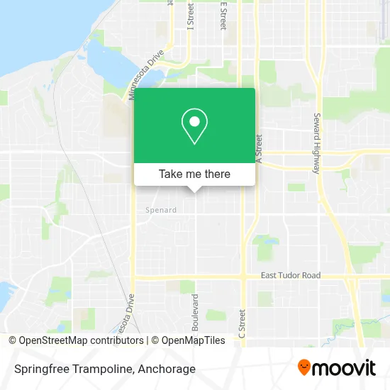 Springfree Trampoline map
