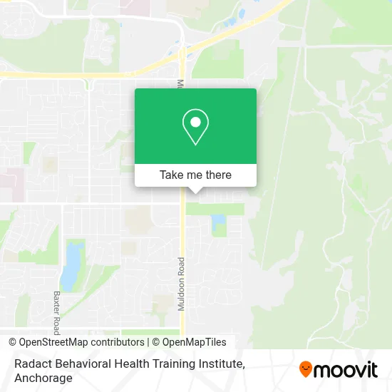 Radact Behavioral Health Training Institute map
