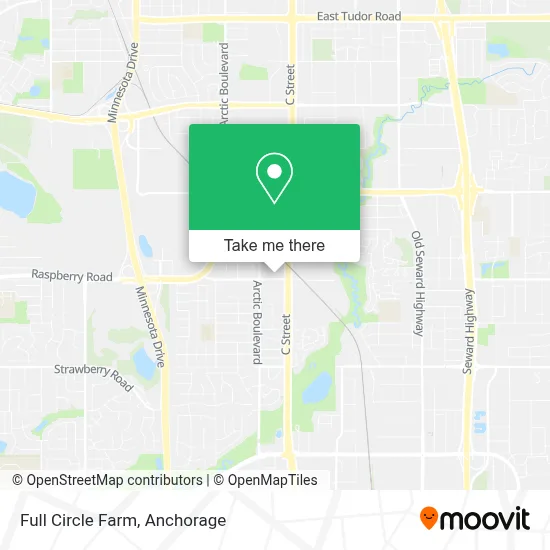 Full Circle Farm map