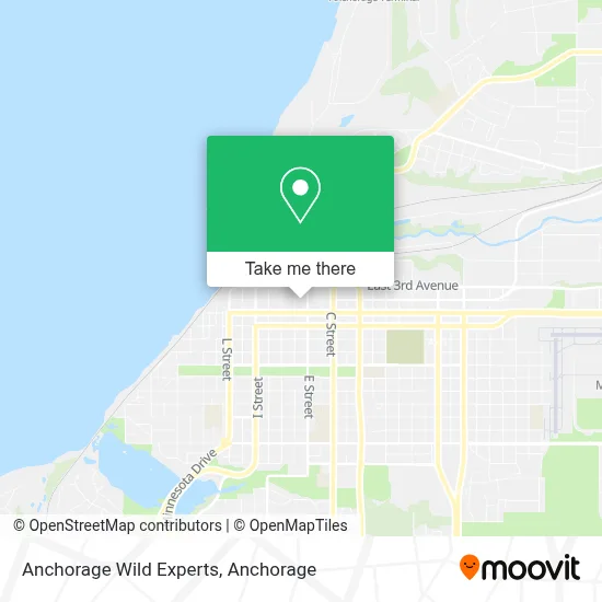 Anchorage Wild Experts map