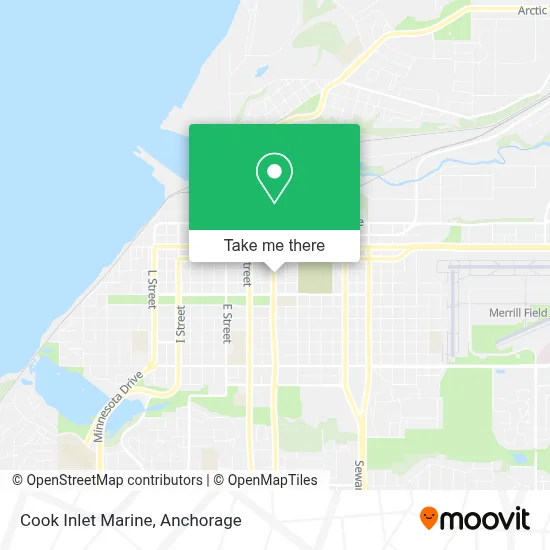 Cook Inlet Marine map