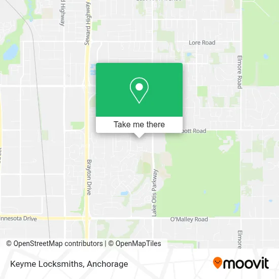 Keyme Locksmiths map