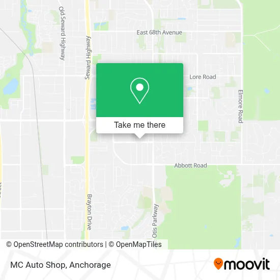 MC Auto Shop map