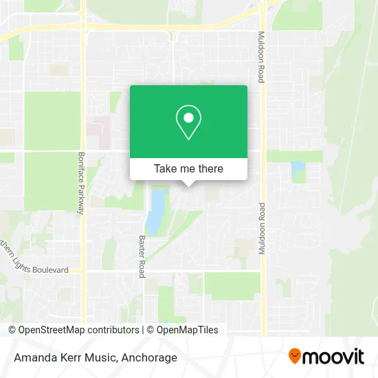 Amanda Kerr Music map