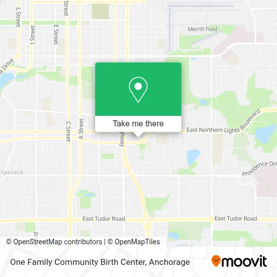 One Family Community Birth Center map