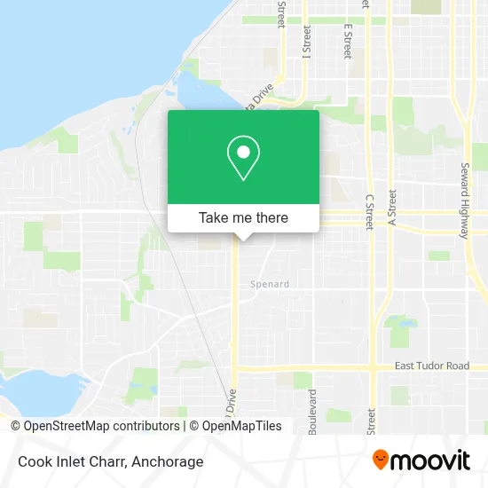 Cook Inlet Charr map