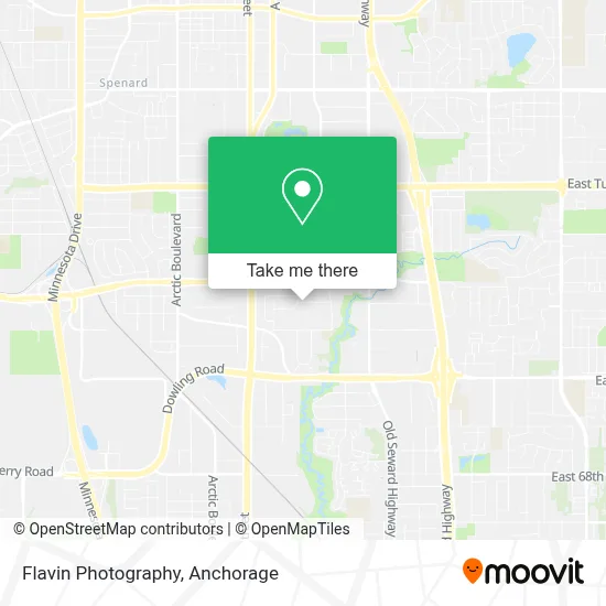 Flavin Photography map