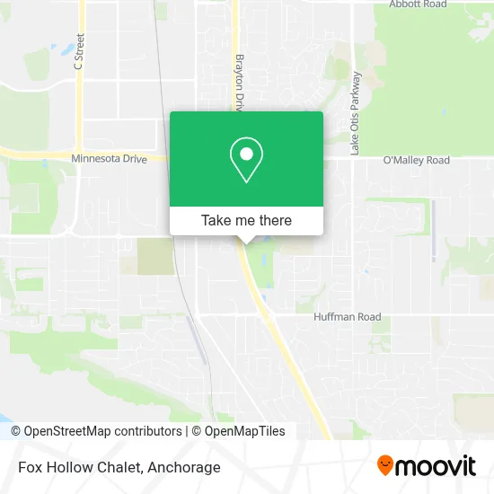Fox Hollow Chalet map