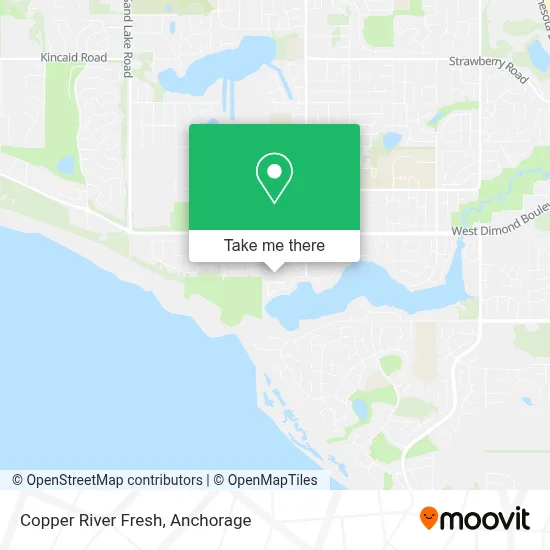 Copper River Fresh map