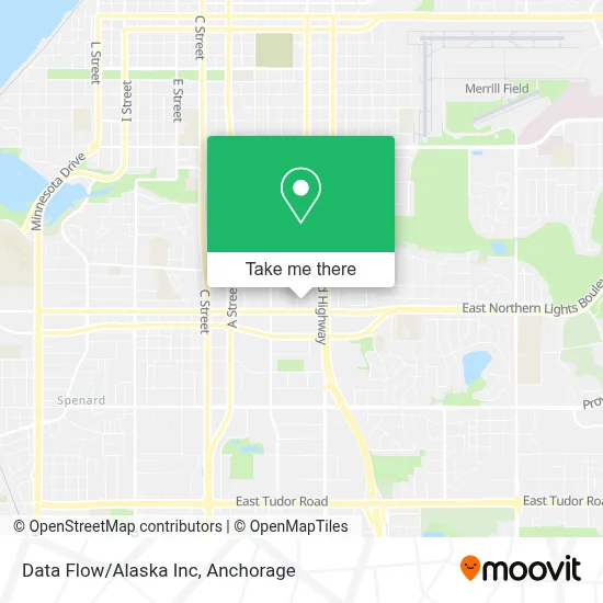Data Flow/Alaska Inc map
