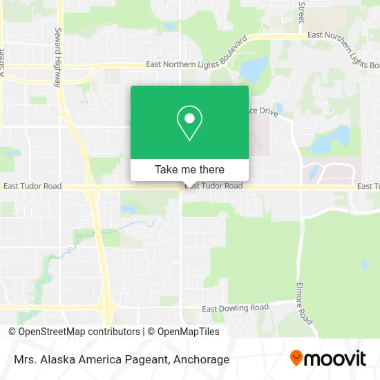 Mrs. Alaska America Pageant map