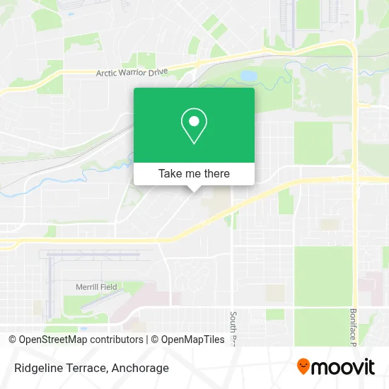 Ridgeline Terrace map