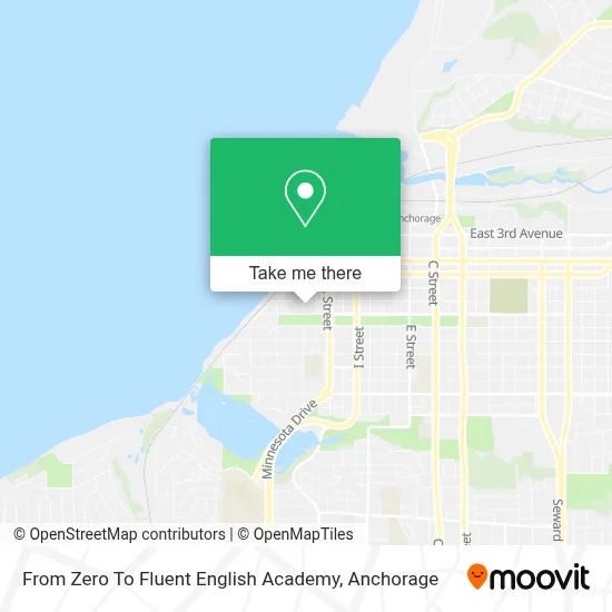 From Zero To Fluent English Academy map