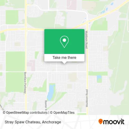 Stray Spaw Chateau map