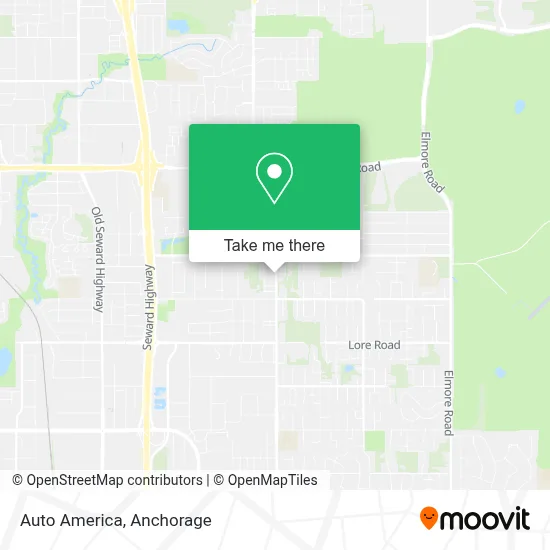 Auto America map