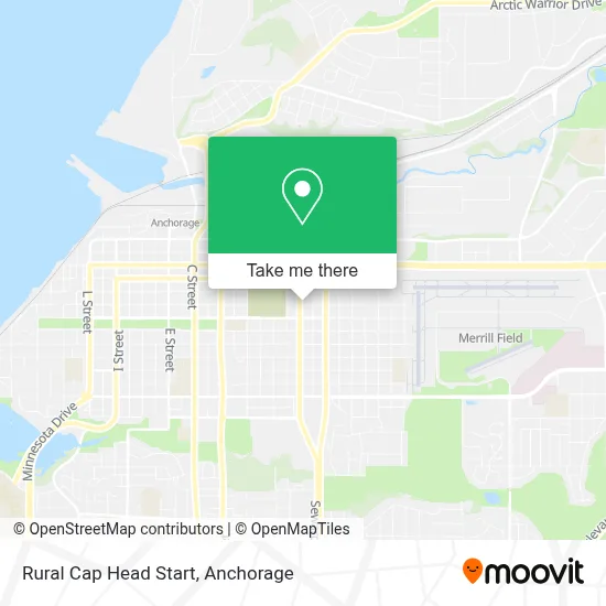Rural Cap Head Start map
