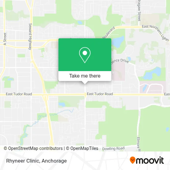 Rhyneer Clinic map