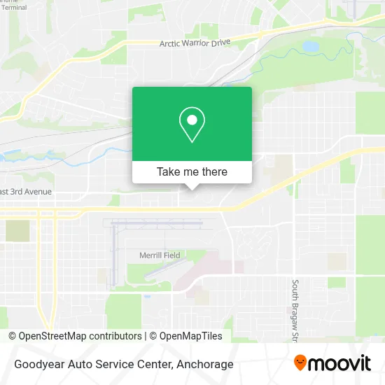Goodyear Auto Service Center map