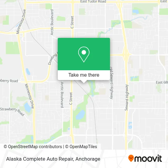 Alaska Complete Auto Repair map