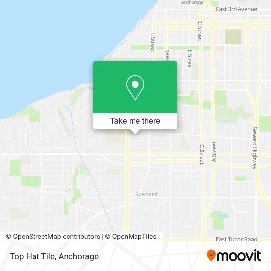 Top Hat Tile map