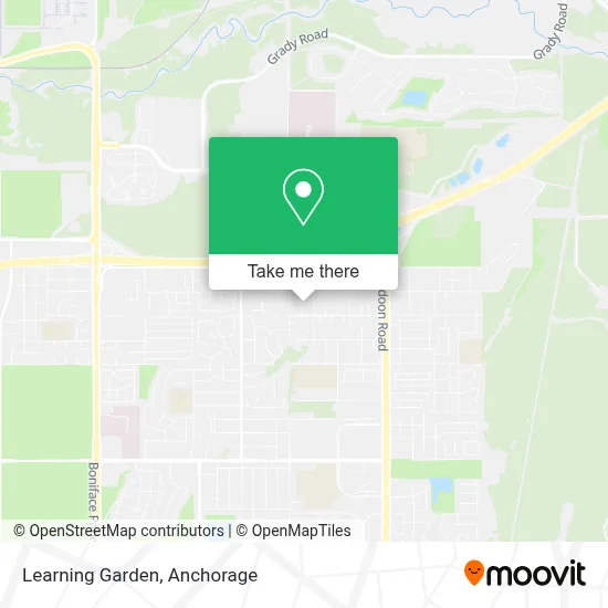 Learning Garden map