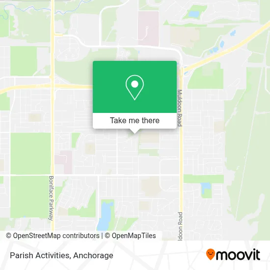 Parish Activities map