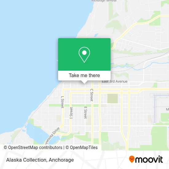Alaska Collection map
