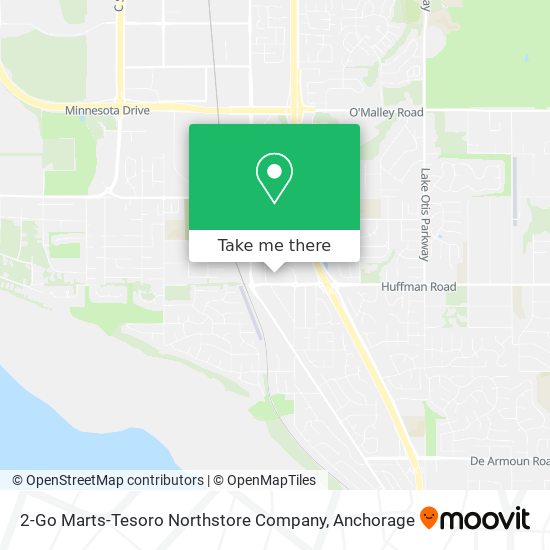 2-Go Marts-Tesoro Northstore Company map