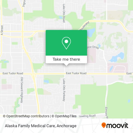 Mapa de Alaska Family Medical Care