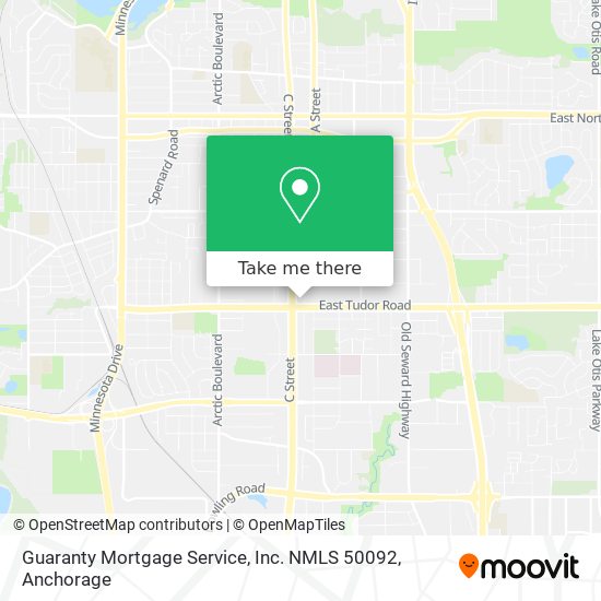 Guaranty Mortgage Service, Inc. NMLS 50092 map