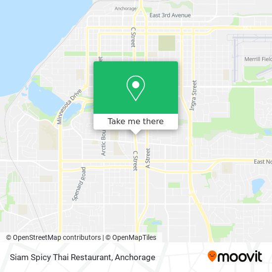 Siam Spicy Thai Restaurant map