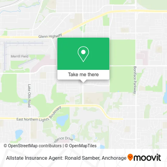 Allstate Insurance Agent: Ronald Samber map