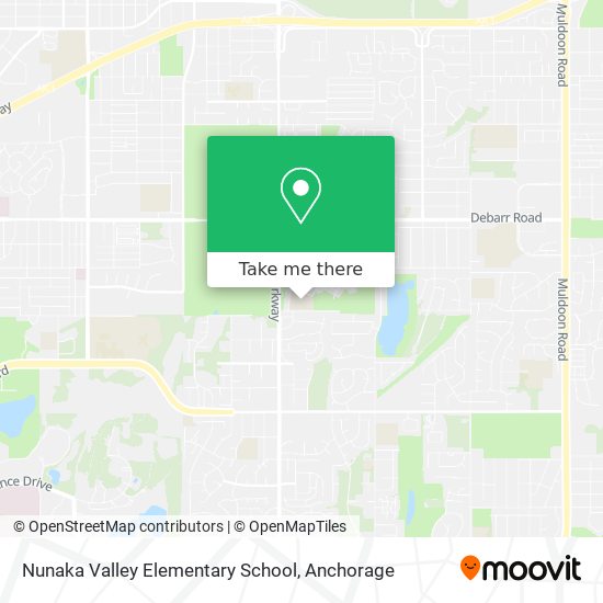 Mapa de Nunaka Valley Elementary School