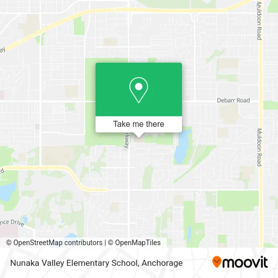 Mapa de Nunaka Valley Elementary School