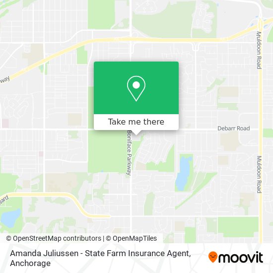 Mapa de Amanda Juliussen - State Farm Insurance Agent