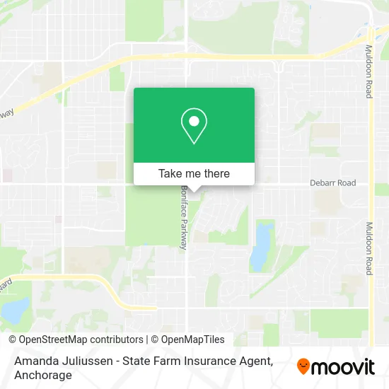 Amanda Juliussen - State Farm Insurance Agent map