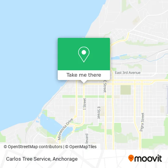 Mapa de Carlos Tree Service