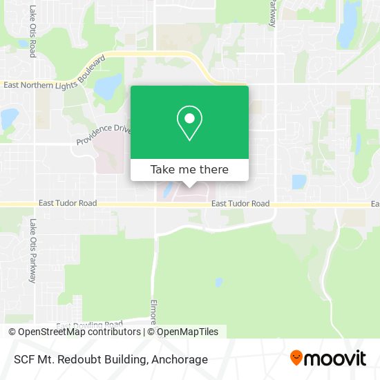 SCF Mt. Redoubt Building map