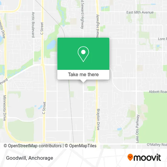Goodwill map
